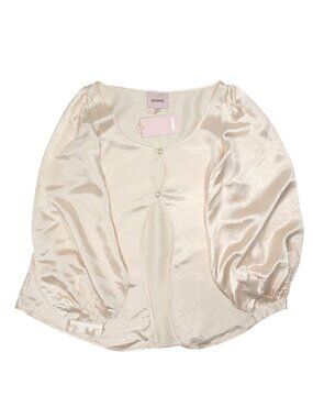 Bubish Penelope Curved Blouse in Ivory